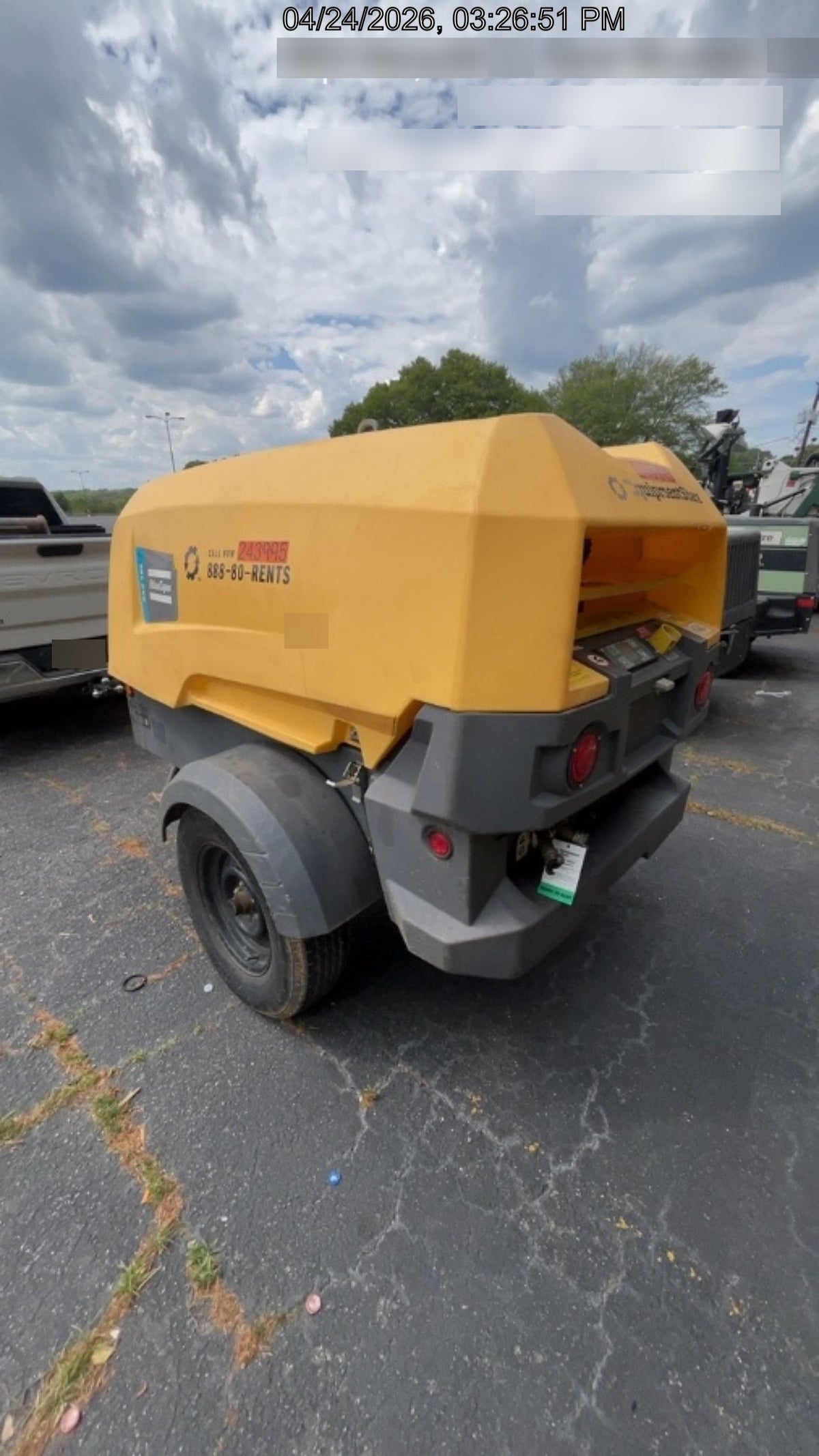 2022 ATLAS COPCO XAS188 CWK