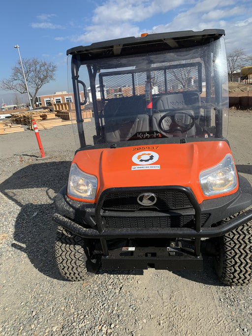 2022 Kubota RTV-X1140W-H Plastic Canopy, Windshield Acrylic Clear, LED Strobe Light, Wire Harness Kit, Back up Alarm