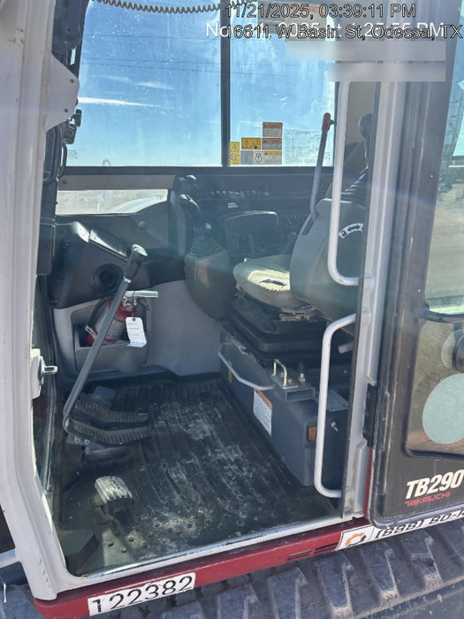 2020 TAKEUCHI TB290C