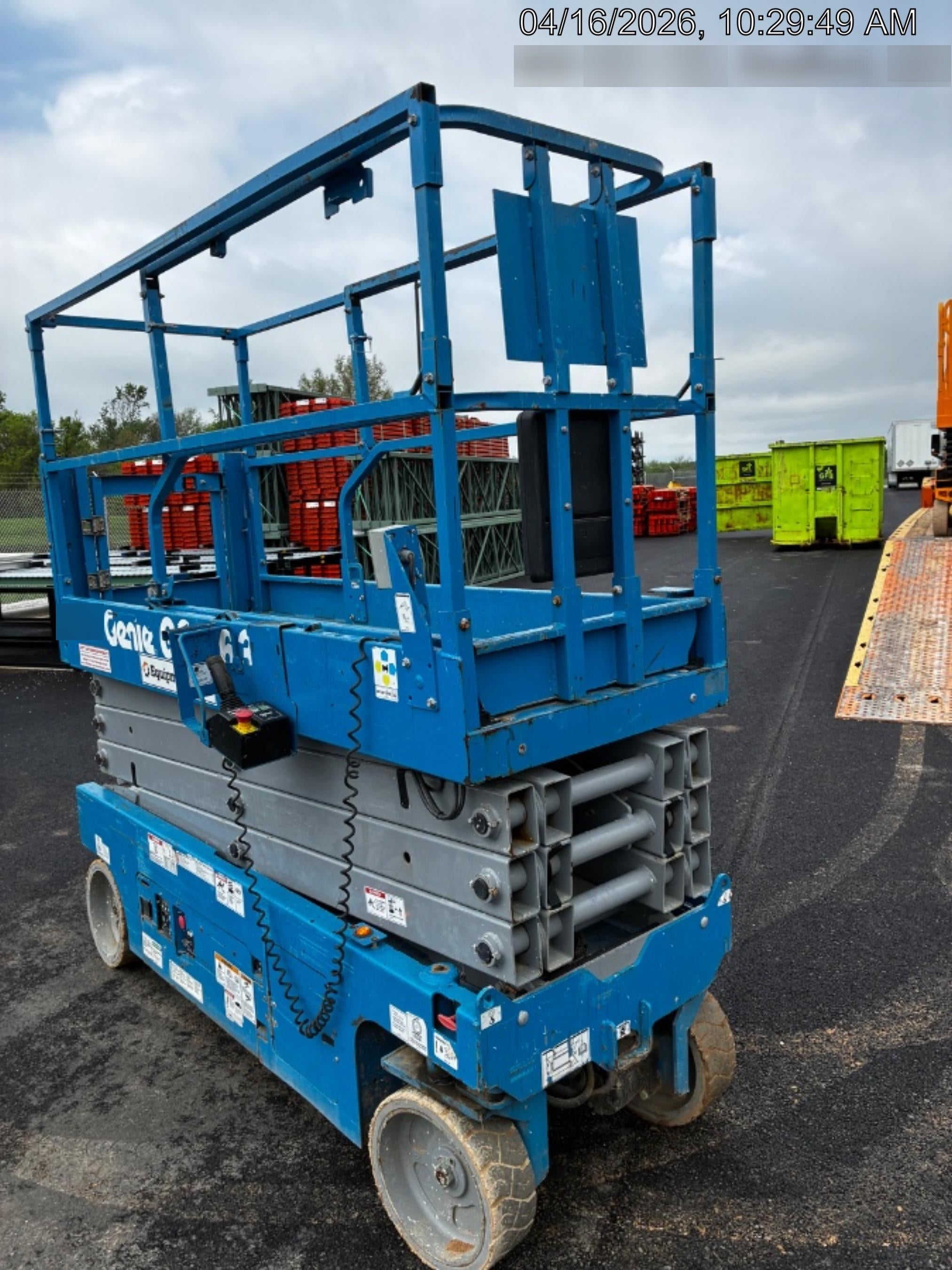 2018 Genie GS-2632 Genie GS-2632 w/Fixed Rail, Chain Entry