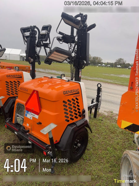 2024 Generac MLT6SKDS-STD4 ELEC WINCH Diesel, Electric Winch Mast, Powerzone Controller, (4) 320W LED Lights, 4kW Generator, 39.9 Gal Fuel Tank, 2" Ball, T3
