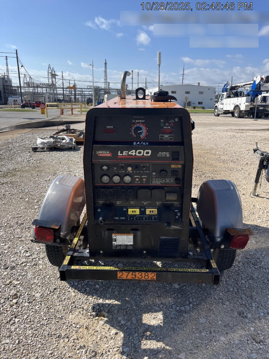 2022 Lincoln Electric LE400 Kubota V1505, Trlr, Cable Rack, Light Kit, ES Decals, T3