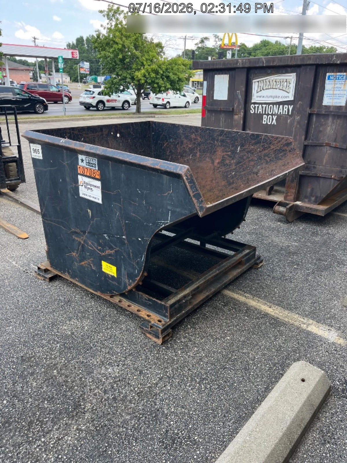 2020 STAR INDUSTRIES M-1820 - Self-Dump Hopper