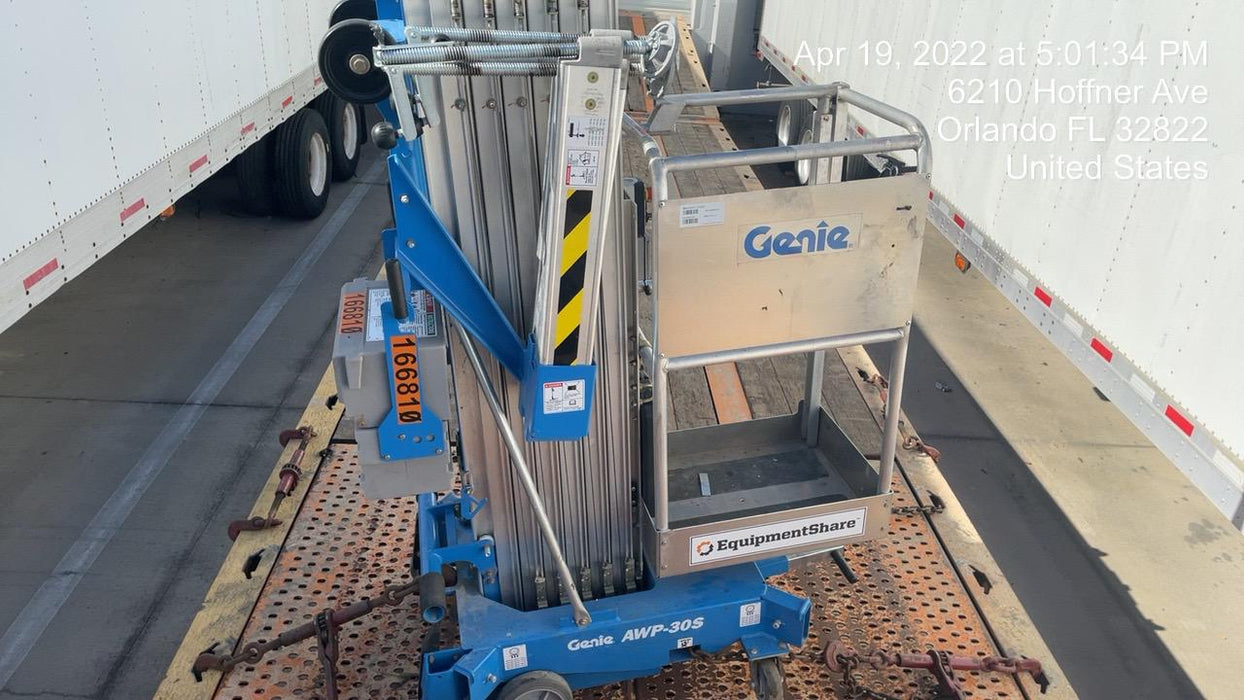 2021 GENIE AWP-30S DC