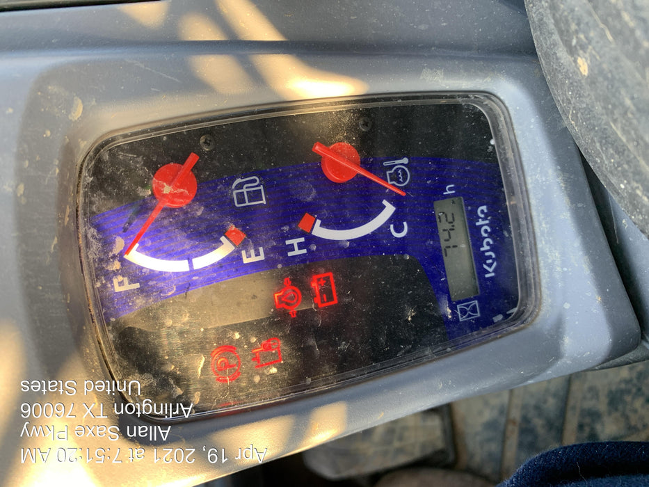 2020 Kubota SVL95-2S Open ROPS, Tier 4 Kubota Engine, Quick Coupler