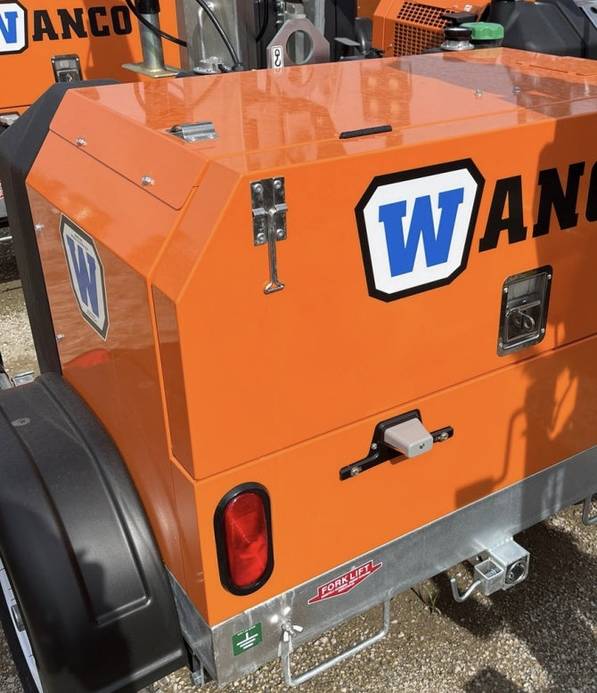 2024 Wanco WLTT-4MM4K Diesel, Deep Sea Controller, Shore Power Plug, Auto Start, (4) 350W LED Floodlights, 4kW Generator, 60 Gal Fuel Tank, 2" Ball, T3