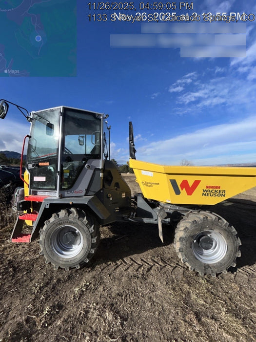 2025 WACKER NEUSON DV604 Cab Standard Tires