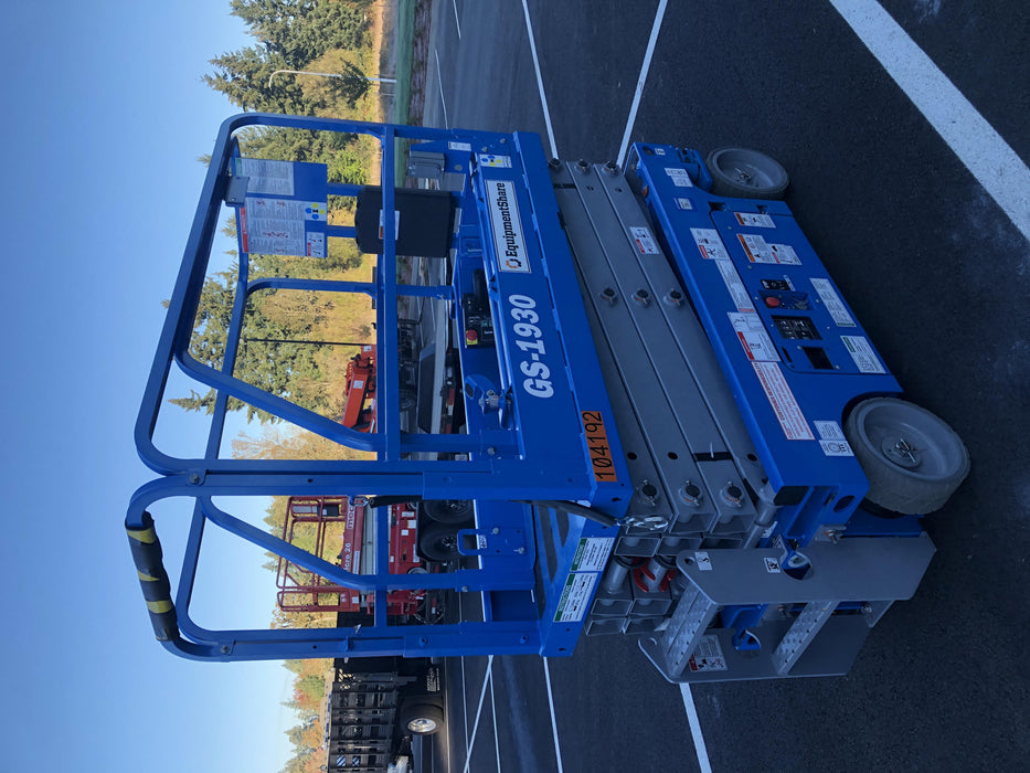 2020 Genie GS-1930 Standard Machine, 800W Inverter