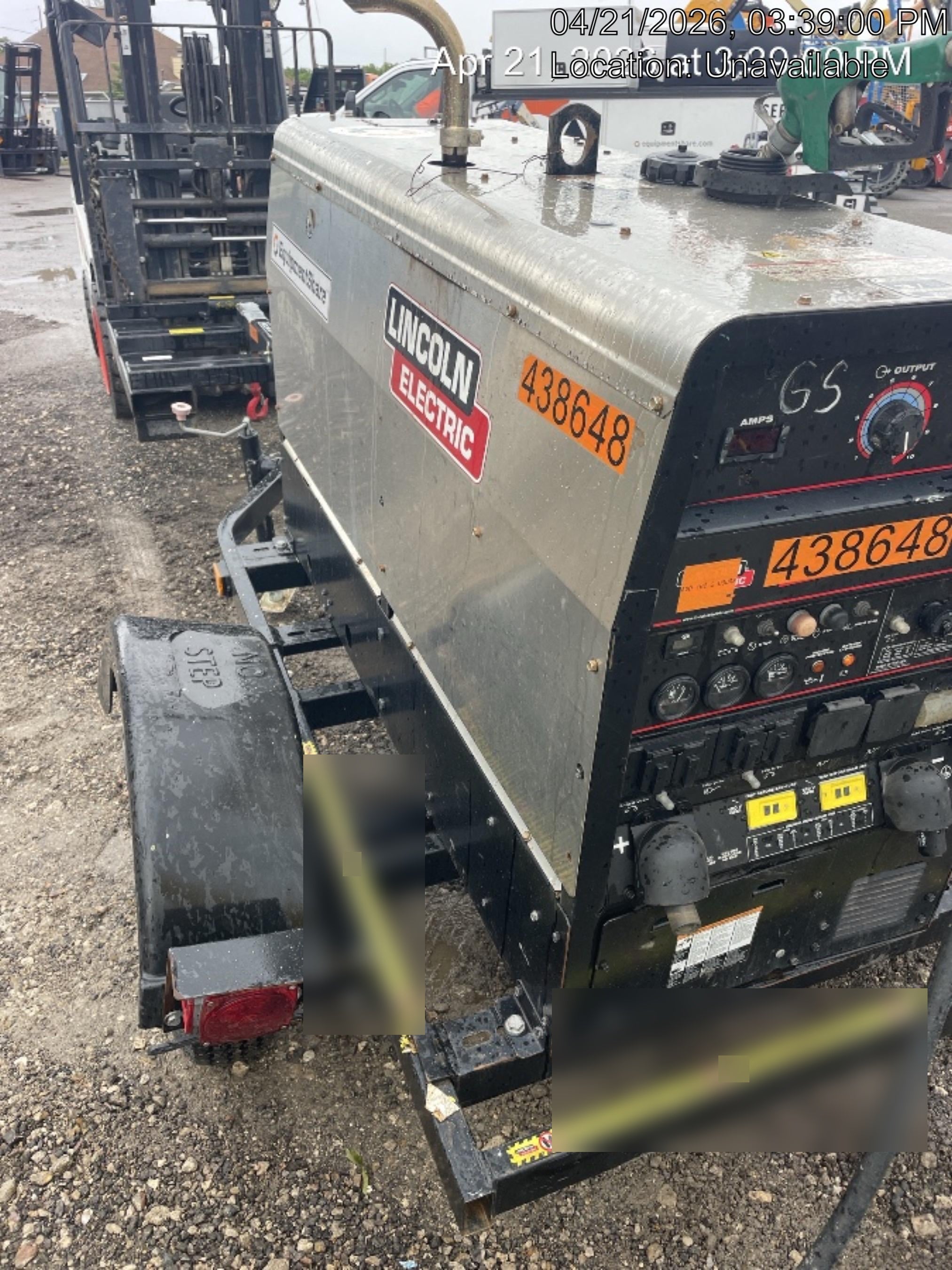 2024 Lincoln Electric LE400 Kubota V1505, Trlr, Cable Rack, Light Kit, ES Decals, T3