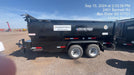 2024 TEXAS PRIDE TRAILERS 14'L x 7'W 5 Cu Yd Trunnion Hydraulic Dump