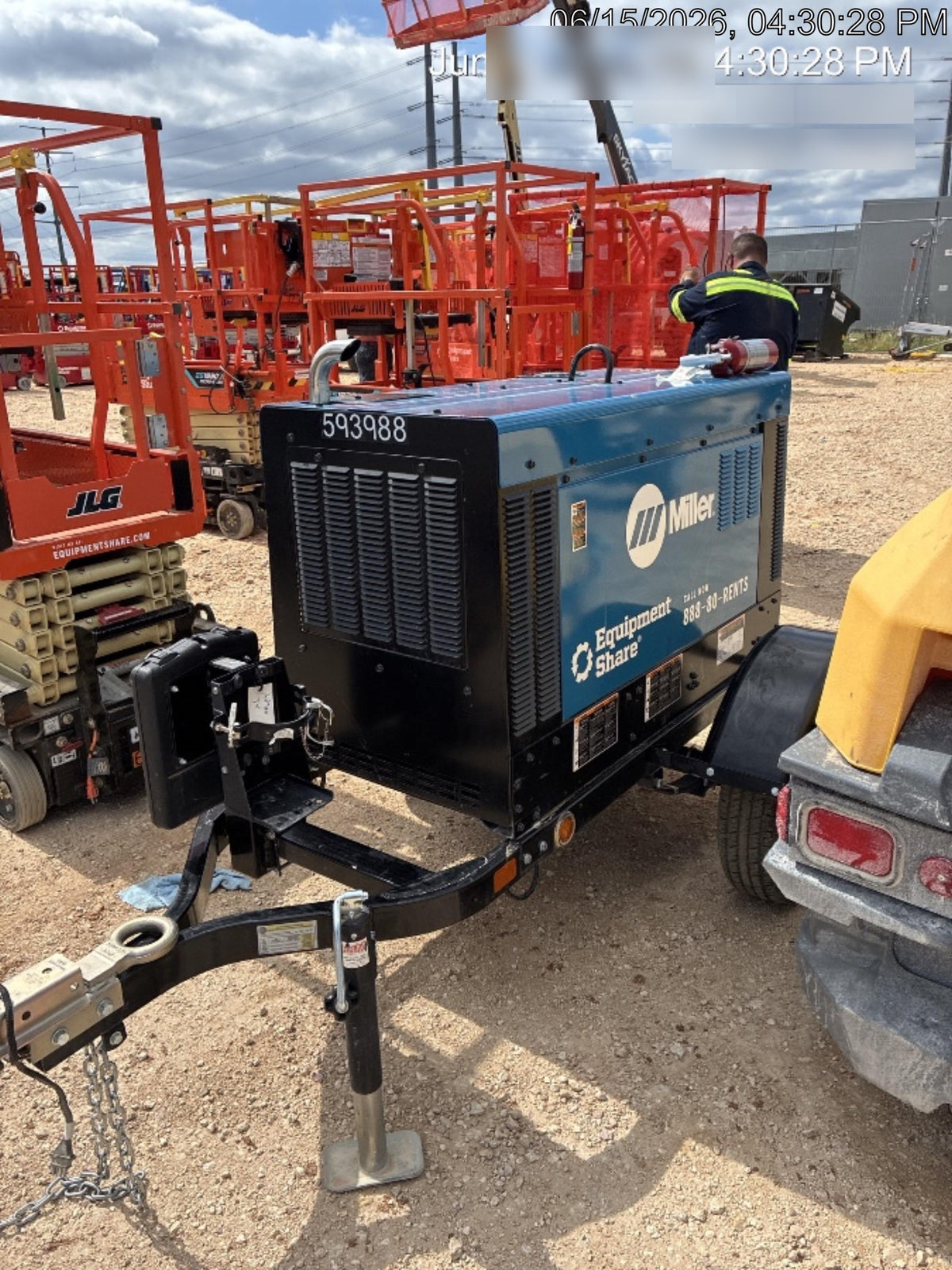 2025 MILLER ELECTRIC BIG BLUE 400