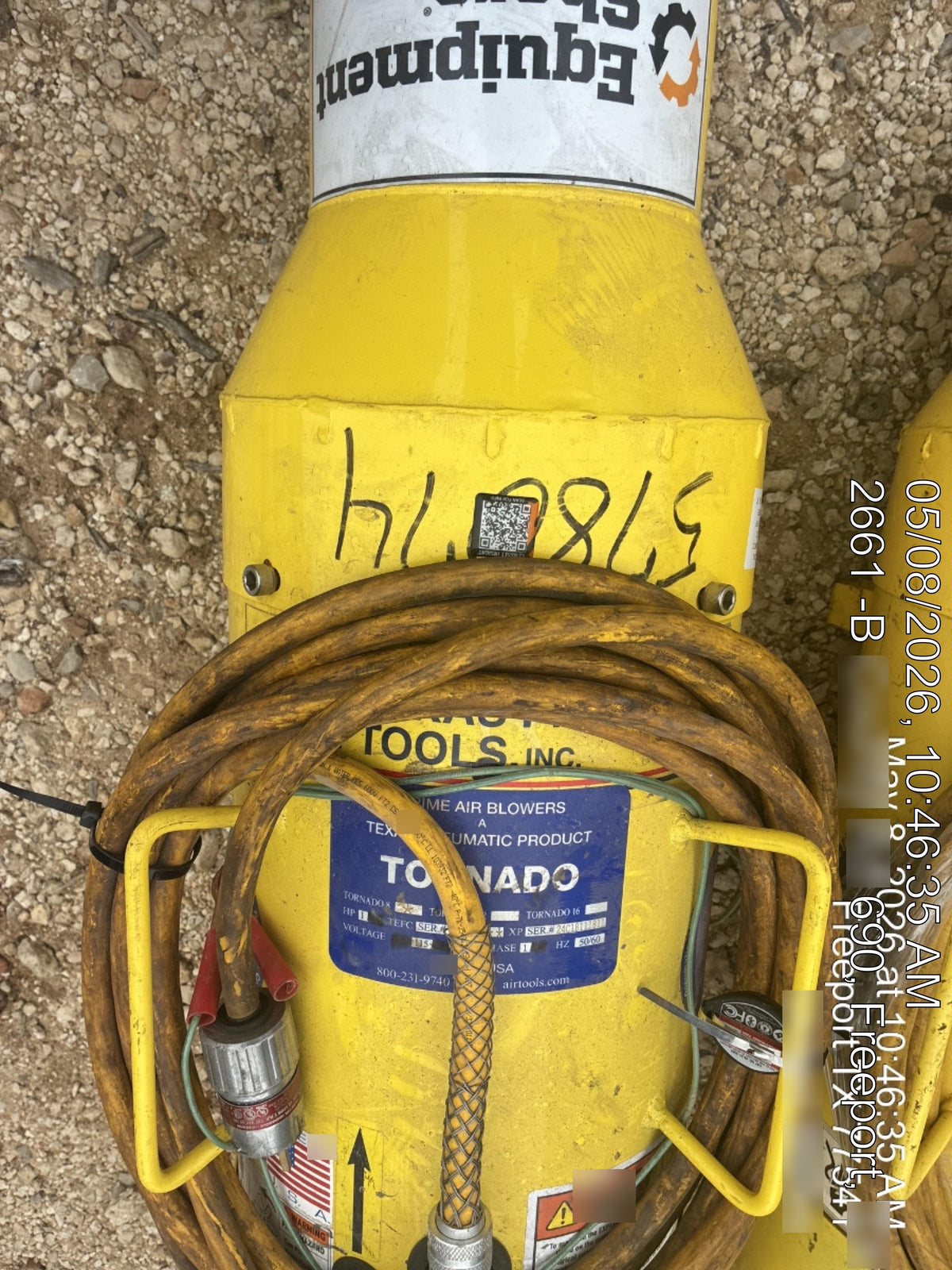 2025 TEXAS PNEUMATIC TOOLS, INC. TB-8-EXP