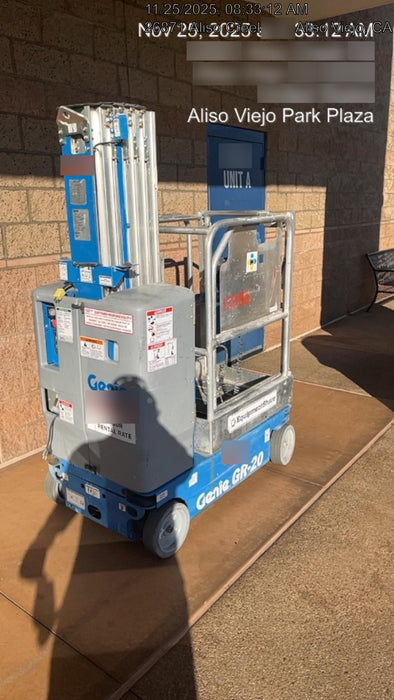 2018 GENIE GR-20