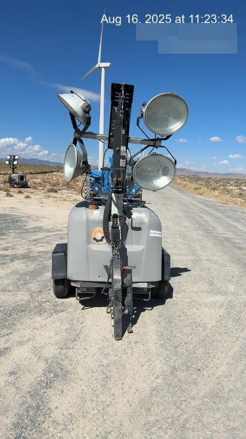 2018 Wacker Neuson LTV6L-MH Wacker Neuson LTV6L Mobile Light Tower w/Fuel Level Sensor Installed