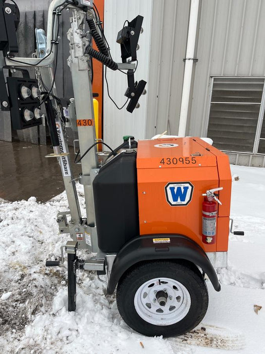 2024 Wanco WLTT-4MM4K Diesel, Deep Sea Controller, Shore Power Plug, Auto Start, (4) 350W LED Floodlights, 4kW Generator, 60 Gal Fuel Tank, 2" Ball, T3