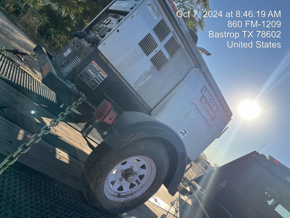 2024 Lincoln Electric LE400 Kubota V1505, Trlr, Cable Rack, Light Kit, ES Decals, T3