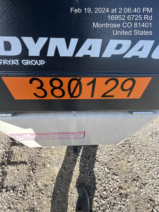 2023 DYNAPAC D.ONE
