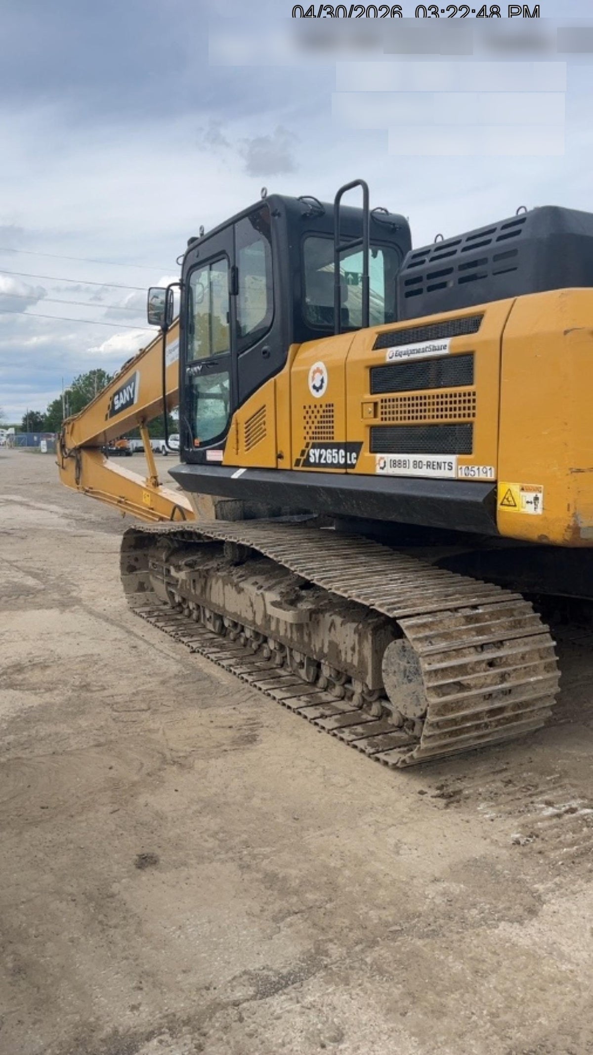2020 SANY SY265LR