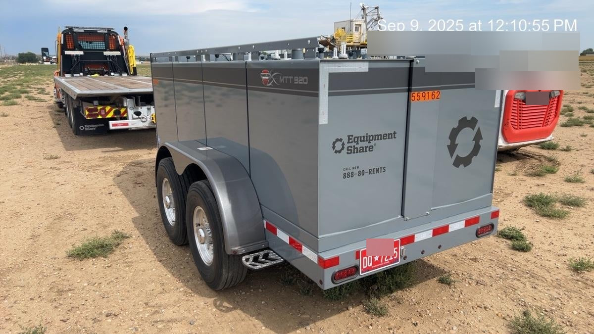 2025 THUNDER CREEK MTT920 - Hazmat not required