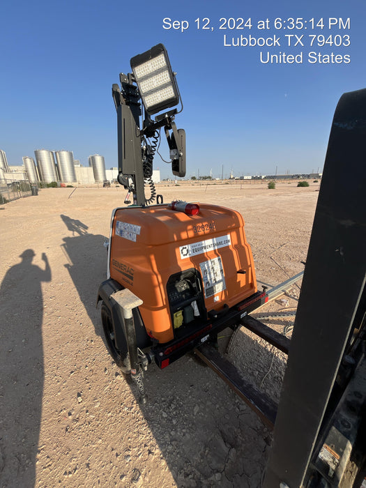 2023 Generac MLT2 Diesel, Flex Switch 120V Input, Powerzone Controller, (4) 320W LED Lights, 4kW Generator, 39.9 Gal Fuel Tank, 2" Ball, T3