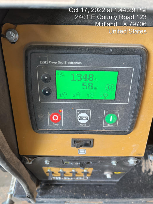 2022 Allmand NLV3GR (4) LED Light Fixture 350W, 23' Vertical Mast, 3kW Prime, Towable, ES Decals, T3