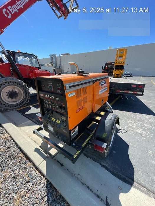 2022 Lincoln Electric LE400 Kubota V1505, Trlr, Cable Rack, Light Kit, ES Decals, T3