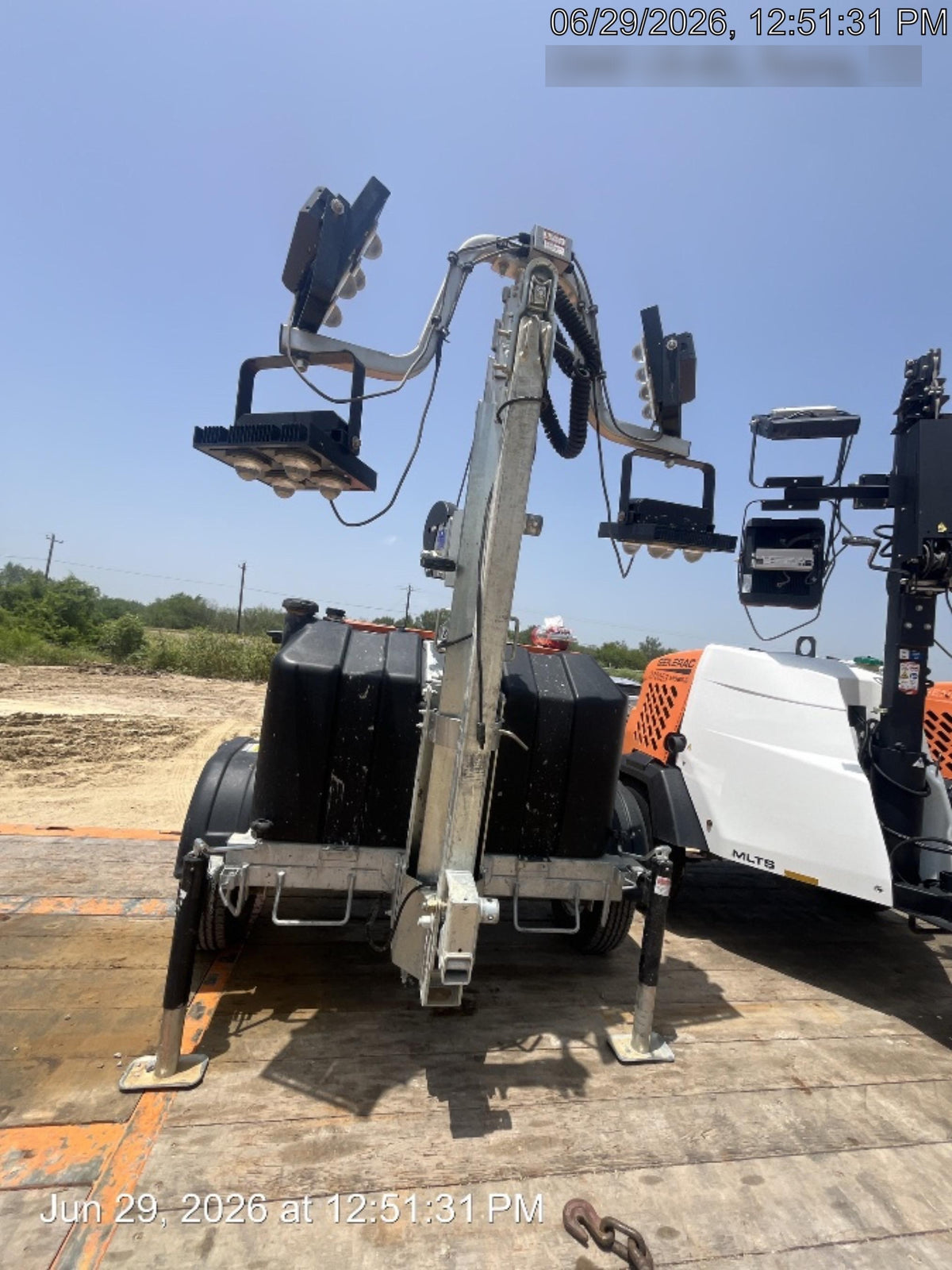 2024 Wanco WLTT-4MM4K Diesel, Deep Sea Controller, Shore Power Plug, Auto Start, (4) 350W LED Floodlights, 4kW Generator, 60 Gal Fuel Tank, 2" Ball, T3