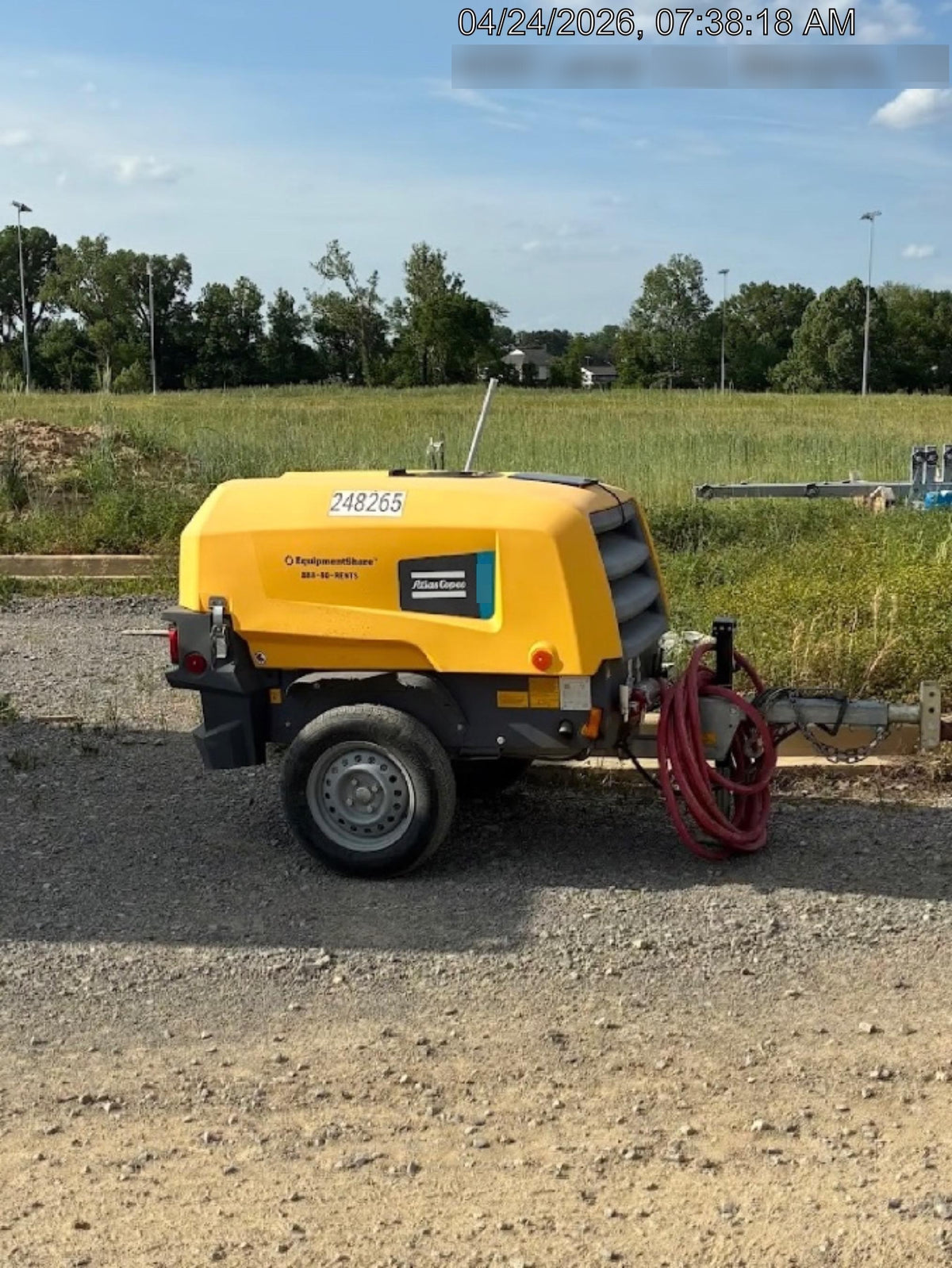 2022 ATLAS COPCO XAS 110