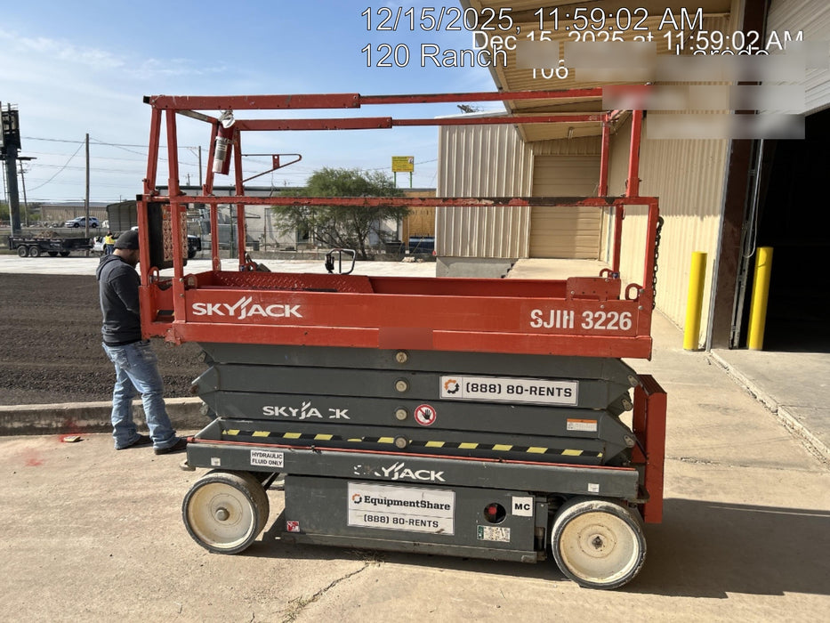 2019 Skyjack SJIII-3226 Skyjack SJIII3226 Standard w/Trojan Batteries