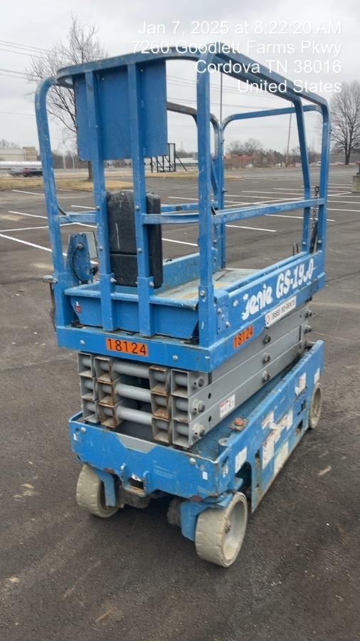 2018 Genie GS-1930 Genie GS-1930 w/Fixed Rail, Chain Entry