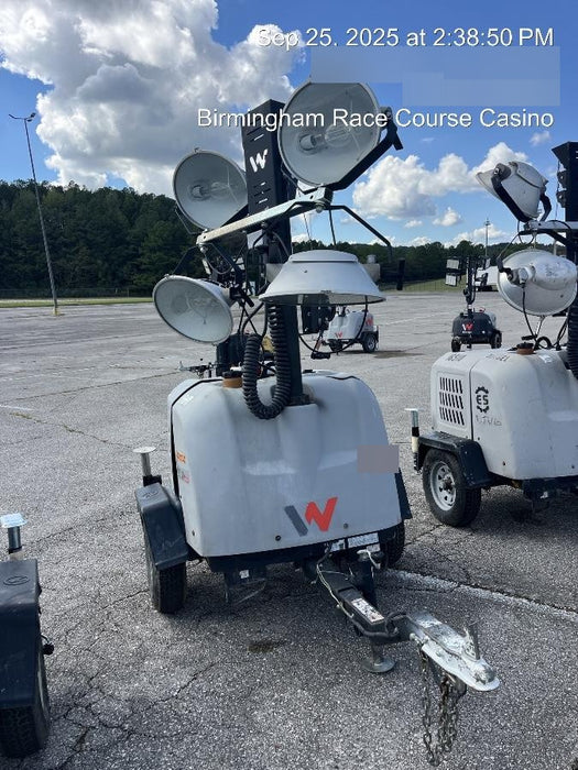 2019 Wacker Neuson LTV6L-MH Wacker Neuson LTV6L Mobile Light Tower w/Fuel Level Sensor Installed