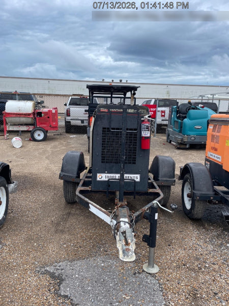 2019 Lincoln Electric Vantage 322 Ready-Pak 3, Two Wheel Trailer, Fender and Light Kit, Cable Rack