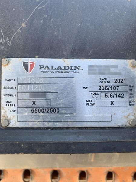 2021 PALADIN 48" Pallet Forks - Paladin