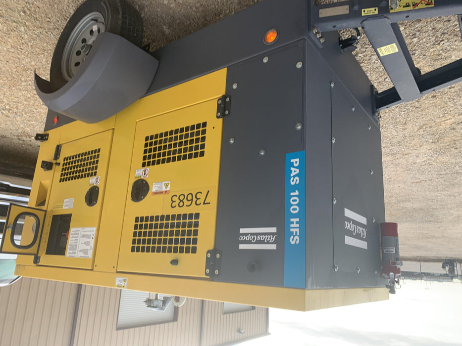 2020 ATLAS COPCO PAS 100 HF CS Enclosed