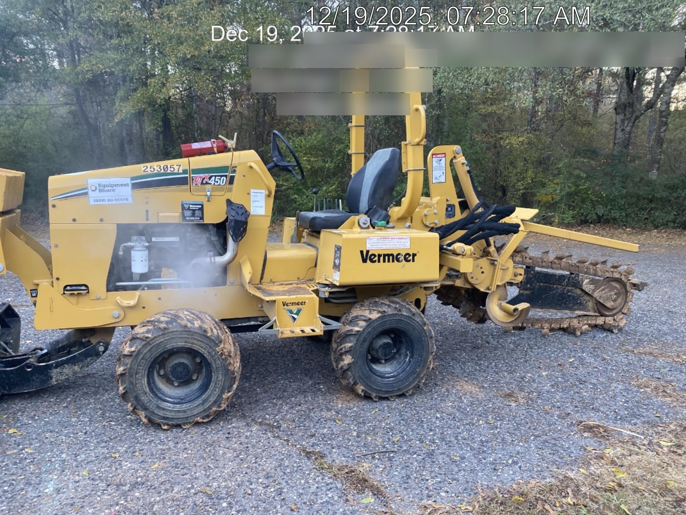 2022 VERMEER RTX450