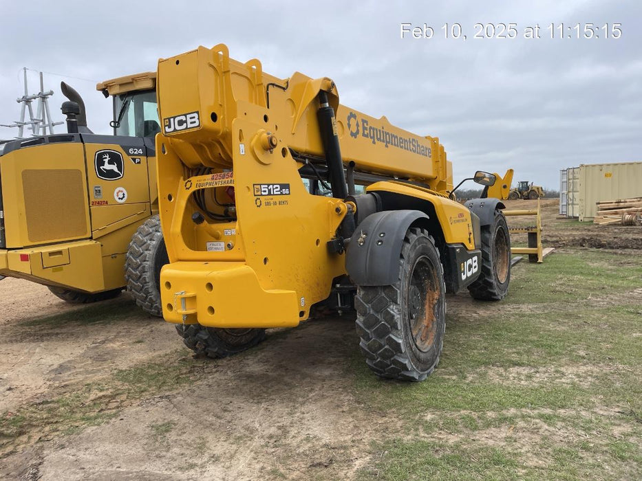 2024 JCB 512-56 74Hp Dsl, Cab/Heat/Air, FF Tires, LED WL, Bcn, L Hook, T3 + Access Controls