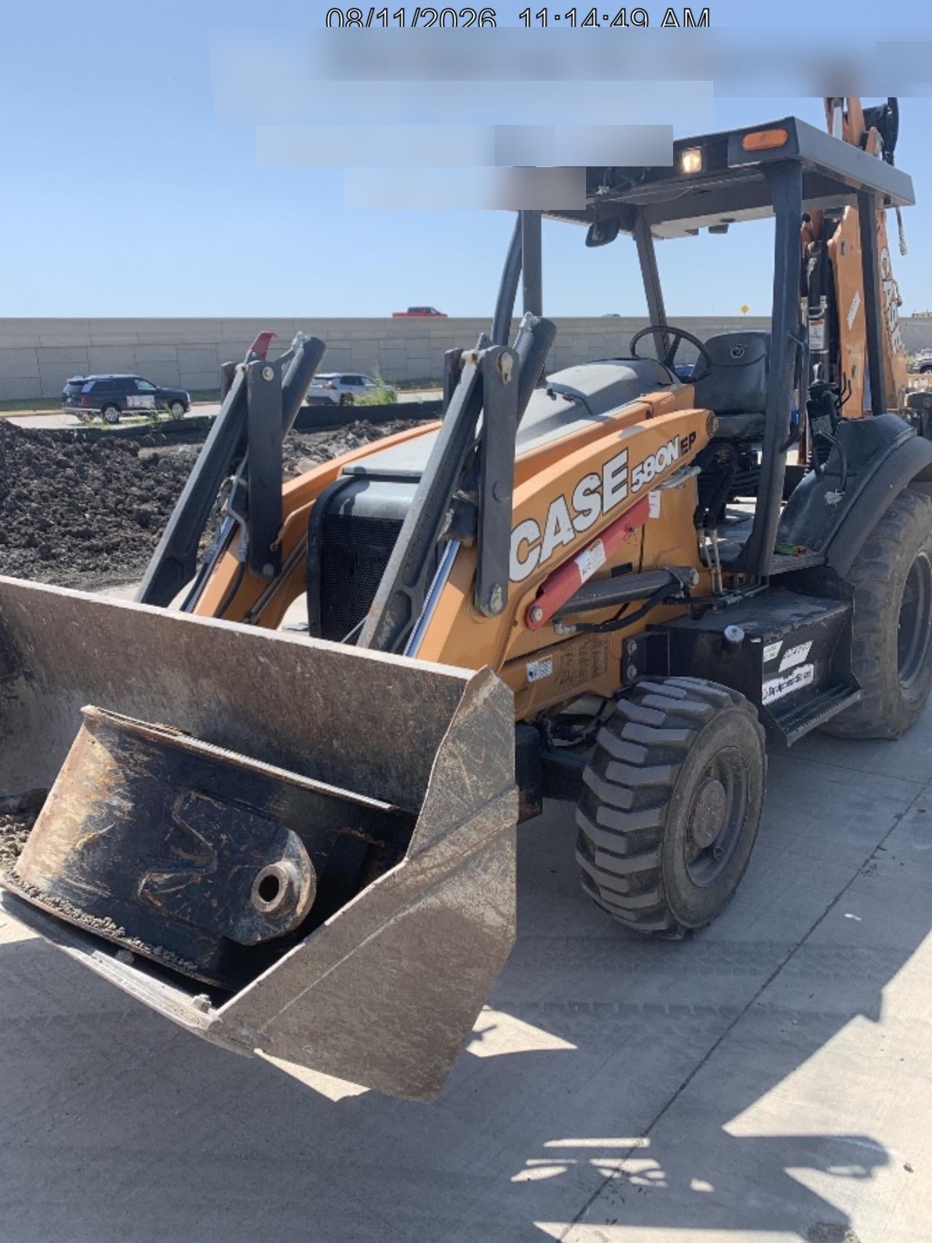 2022 CASE 580N EP - Extendable Backhoe