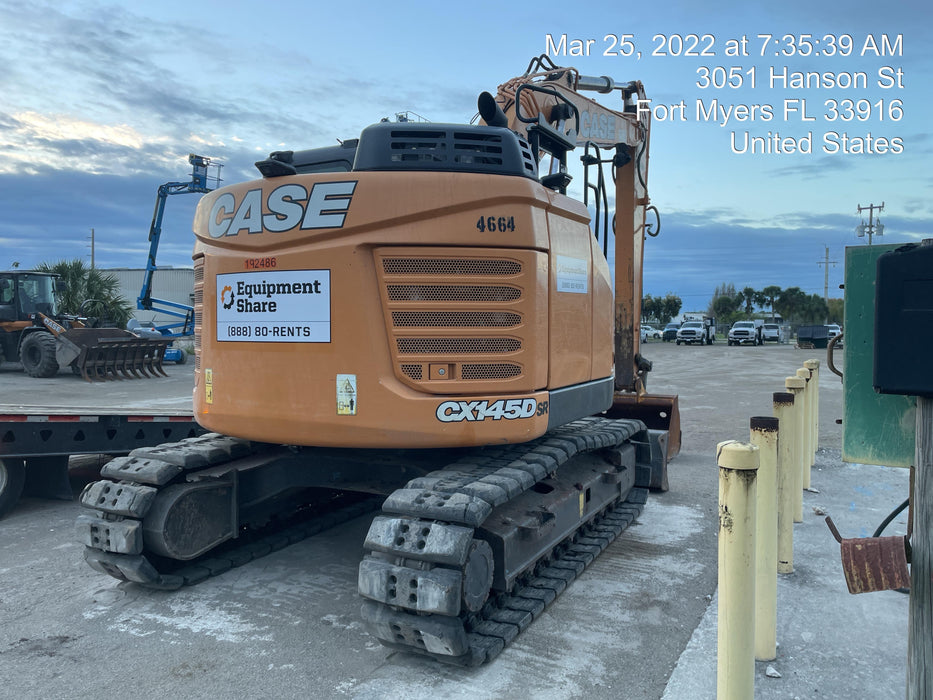2019 CASE CX145D SR