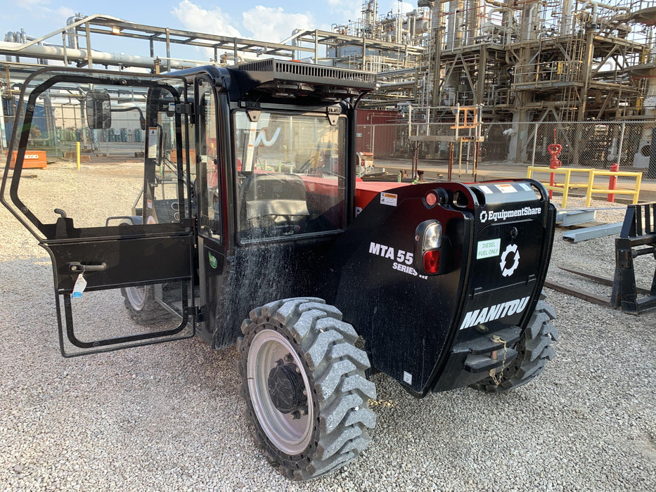 2020 Manitou MTA5519 Cab/Heat/Air, Solid Tires, Work Lights, Beacon, Aux Hydraulics, Back up Alarm, Mirrors, ES Keypad