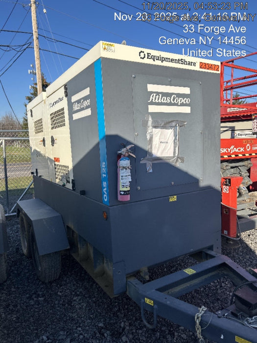 2022 ATLAS COPCO QAS 125