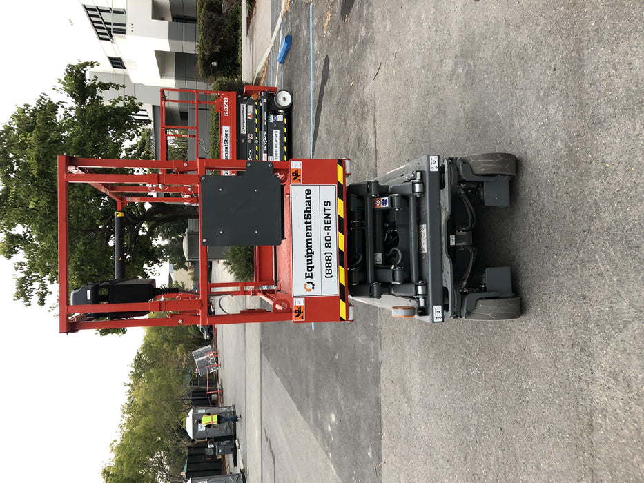 2020 Skyjack SJIII-3219 Solid NM Tires, Half height spring hinged entry gate, Dual Beacons, 800W Inverter