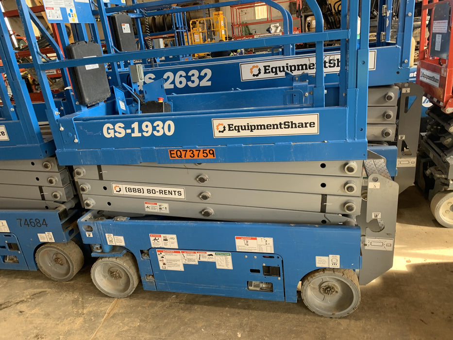 2020 Genie GS-1930 Fixed rails with chain entry gate - Pre A92.20