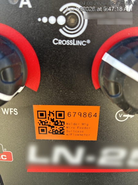 2026 LINCOLN ELECTRIC LN-25X w/Flowmeter