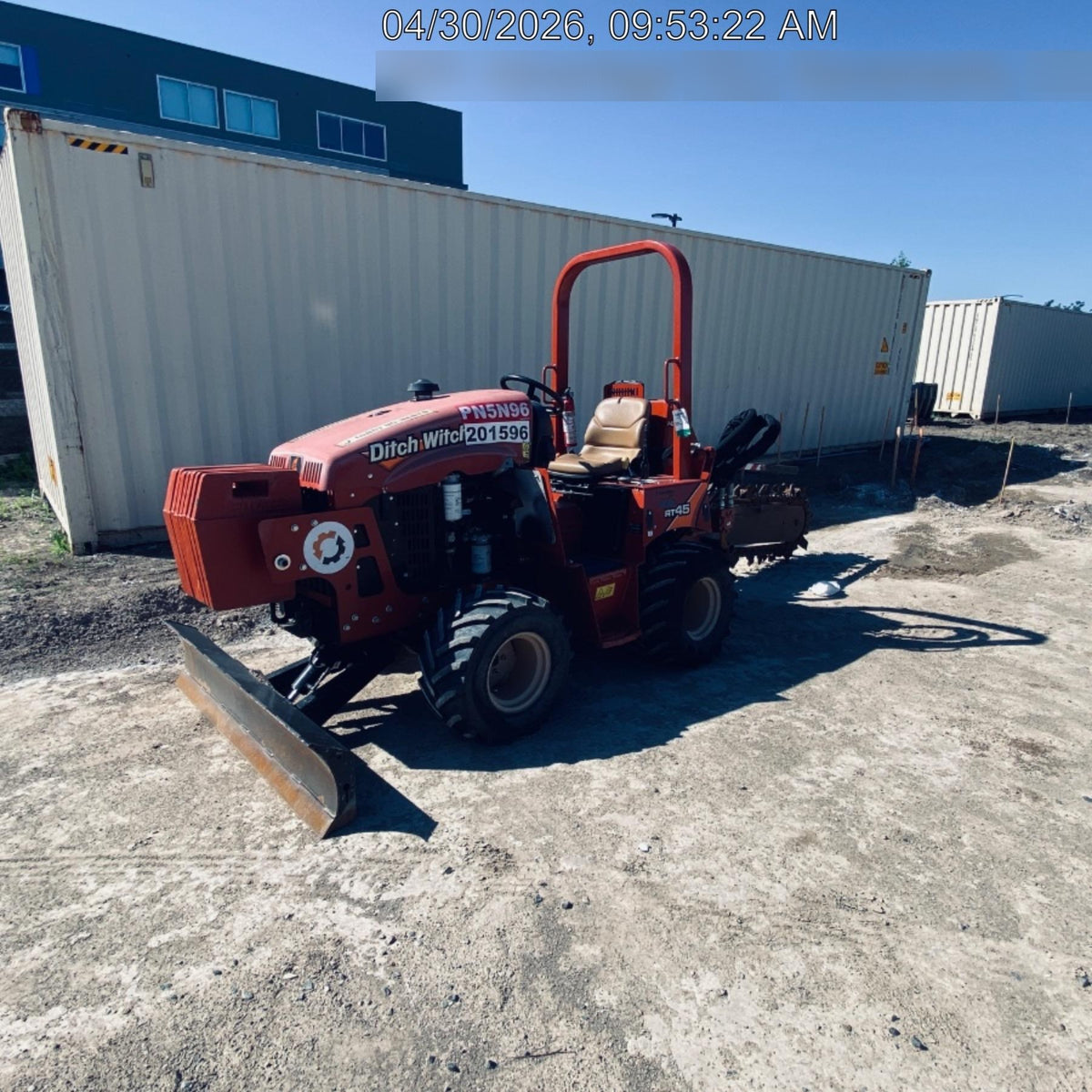 2022 DITCH WITCH RT45A