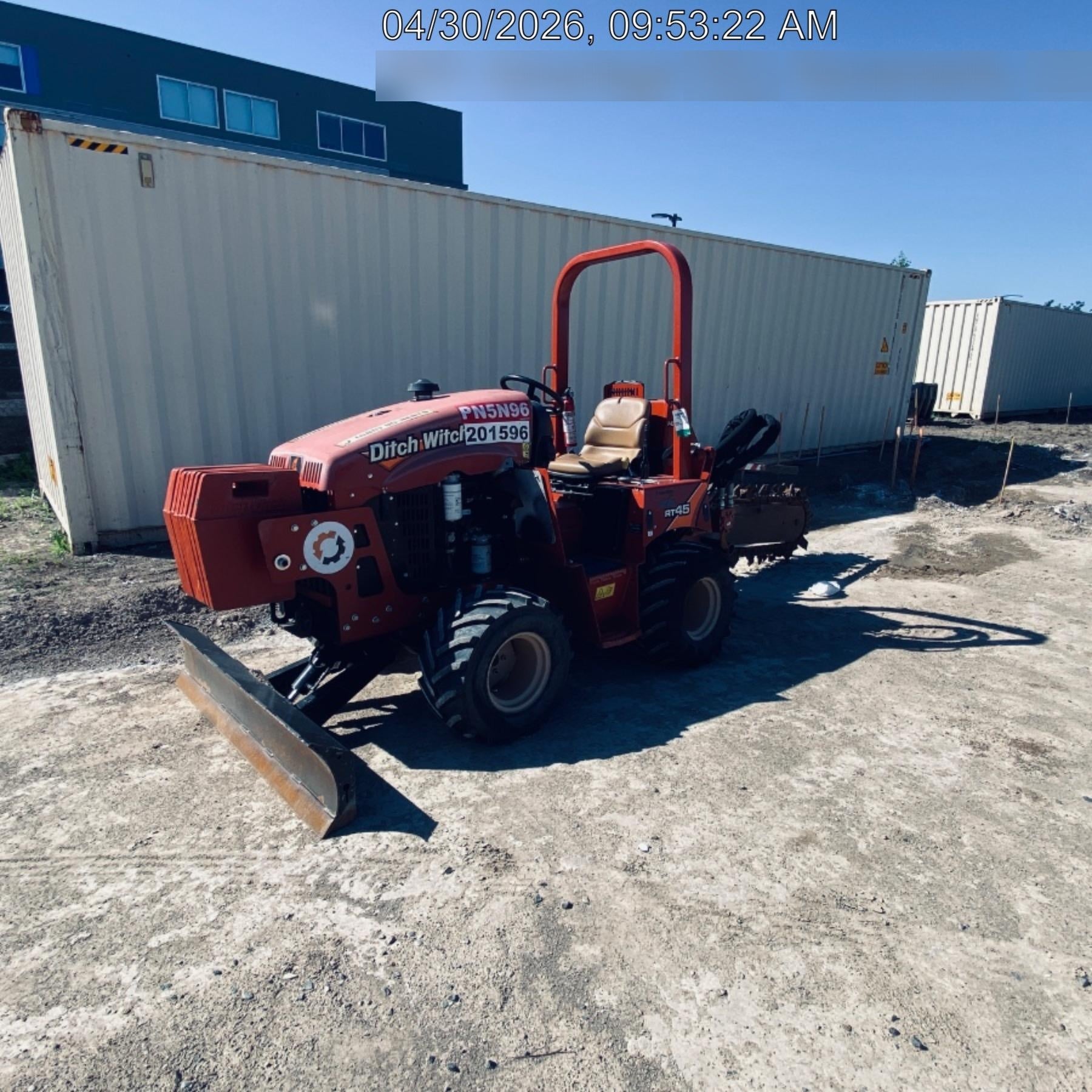 2022 DITCH WITCH RT45A