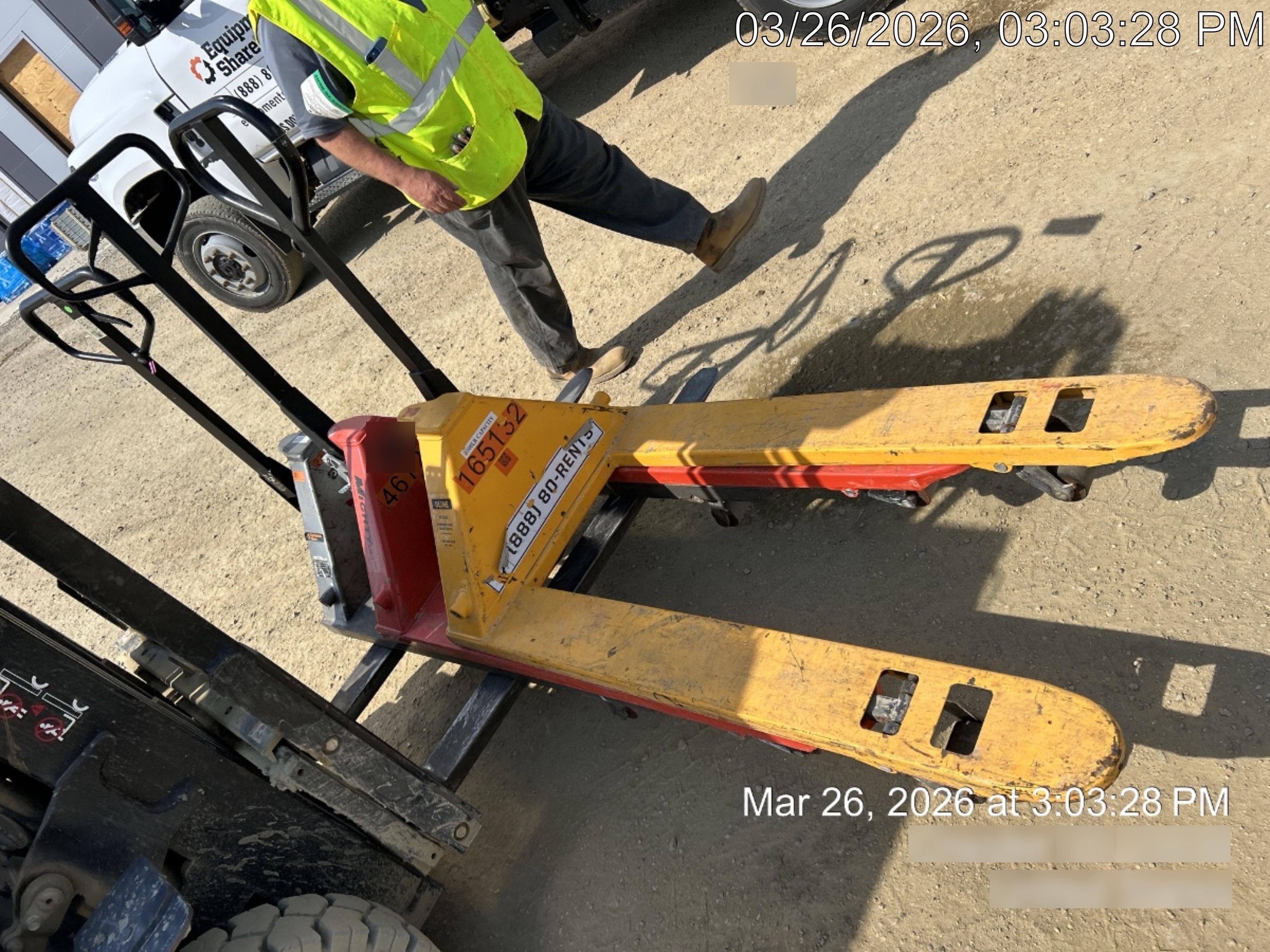 2021 ULINE 4400 lb Pallet Jack