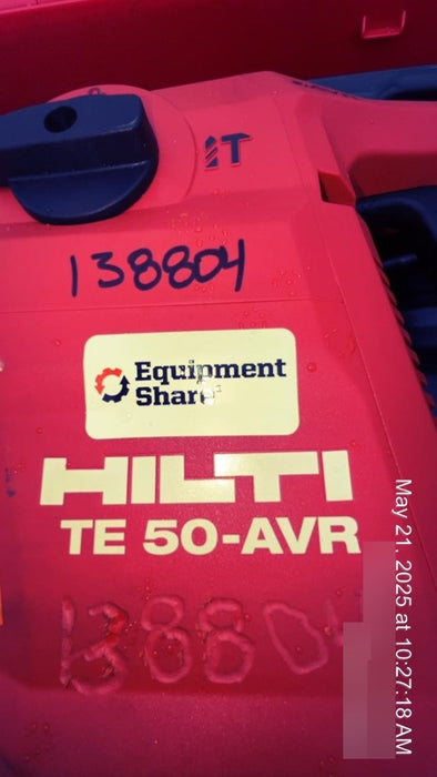 2021 HILTI TE 50-AVR