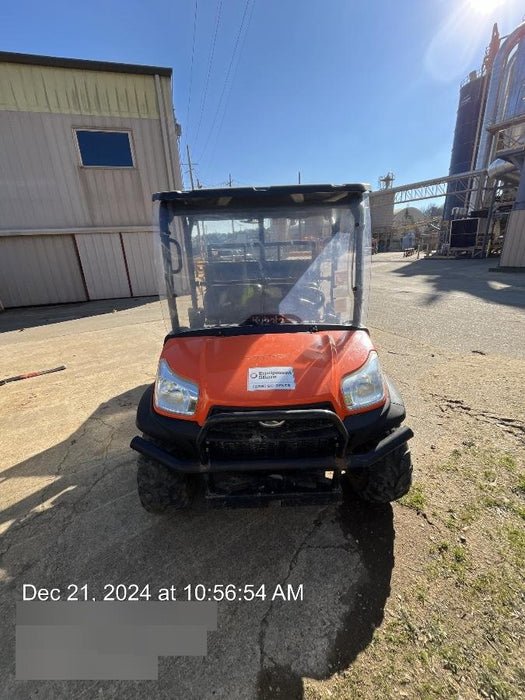 2021 Kubota RTV-X1140W-H Plastic Canopy, Windshield Acrylic Clear, LED Strobe Light, Wire Harness Kit, Back up Alarm