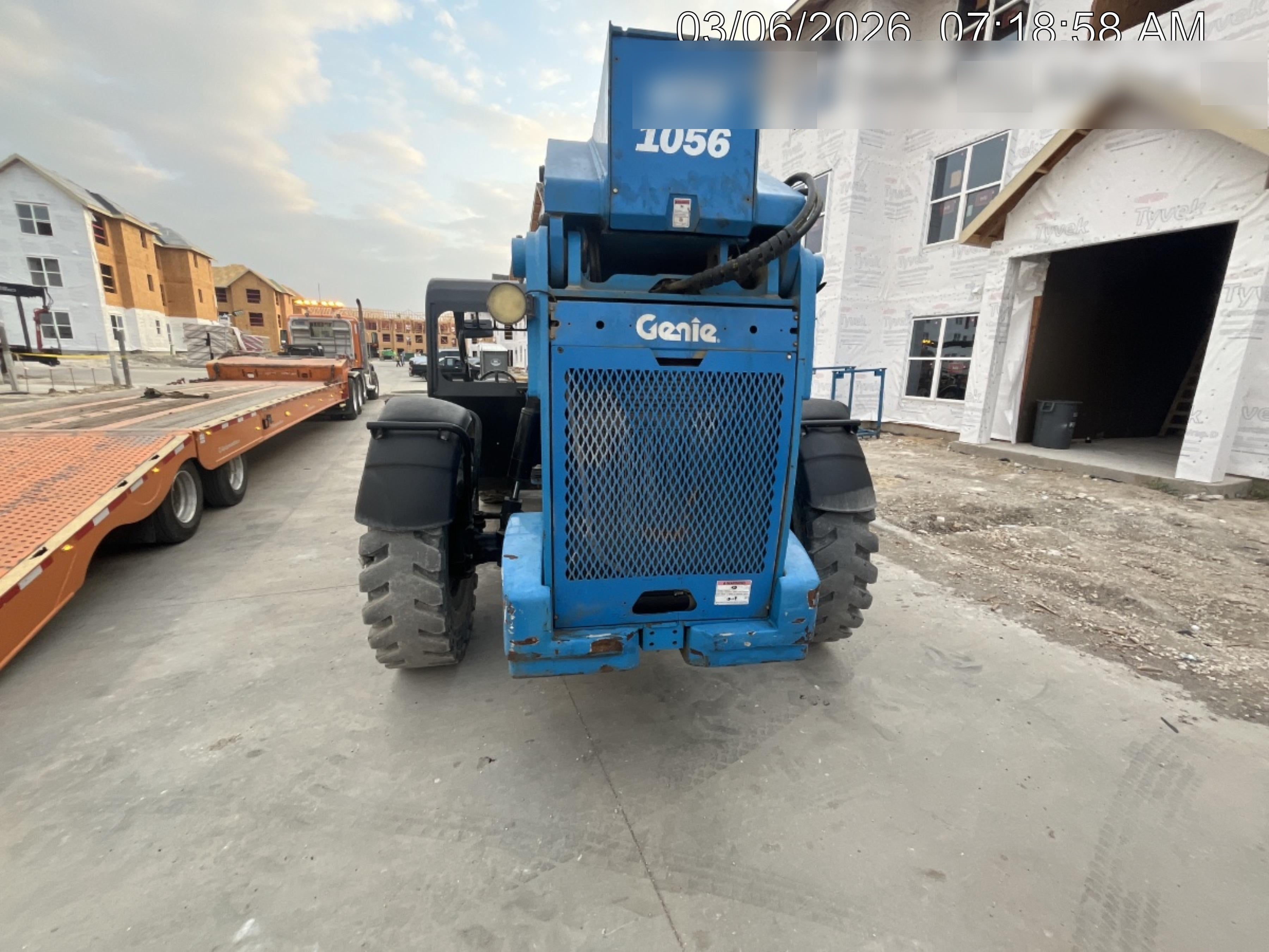 2017 Genie GTH-1056 Genie GTH1056, Solid Tires, 60" carriage, Open ROPS