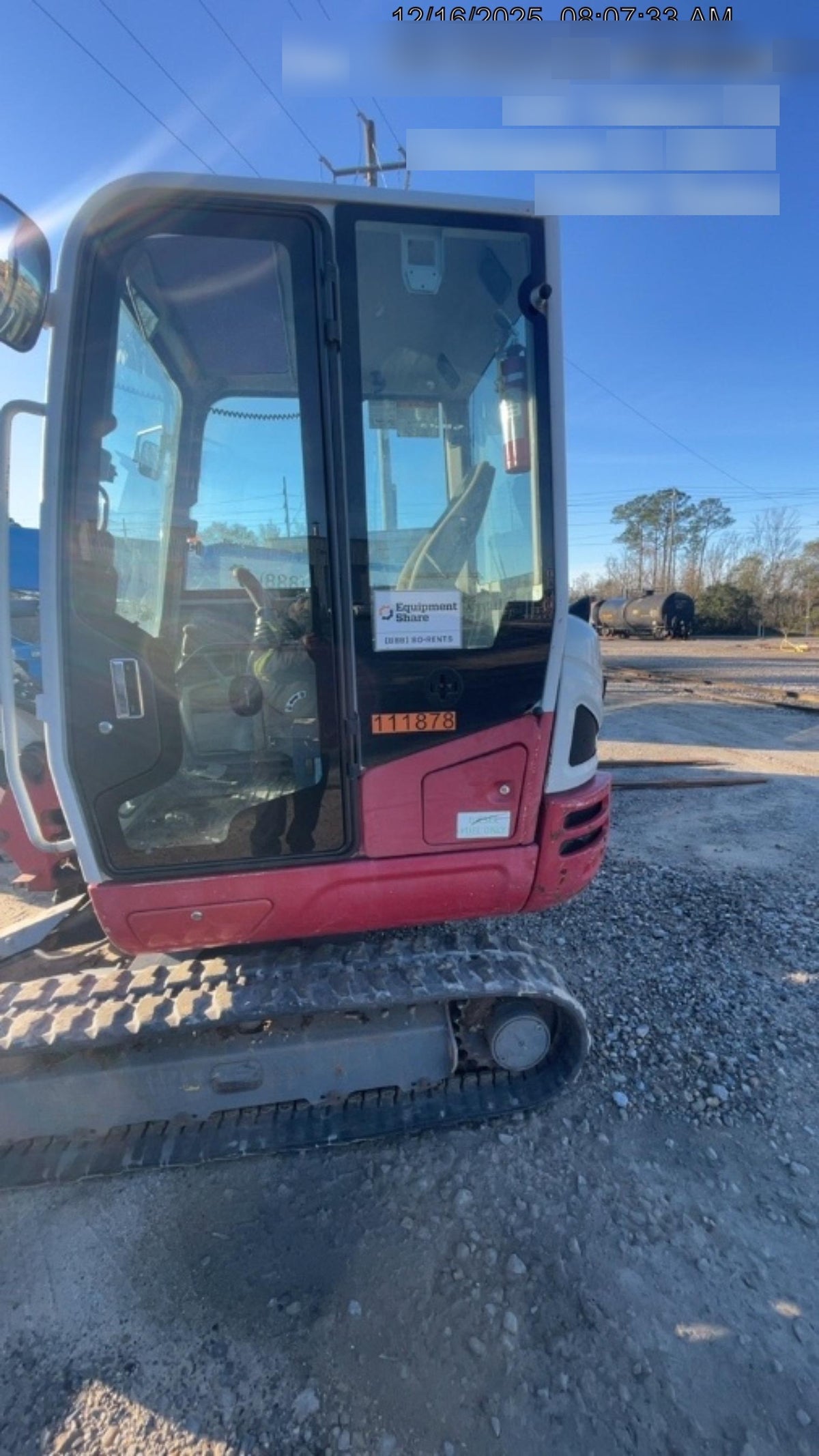 2020 Takeuchi TB-235-2CR Cab/Heat/Air, Rubber Tracks, Manual TAG QC